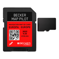 Mercedes-Benz BECKER MAP PILOT térkép frissítés SD kártya 2023 Európa + Navigációs szoftver